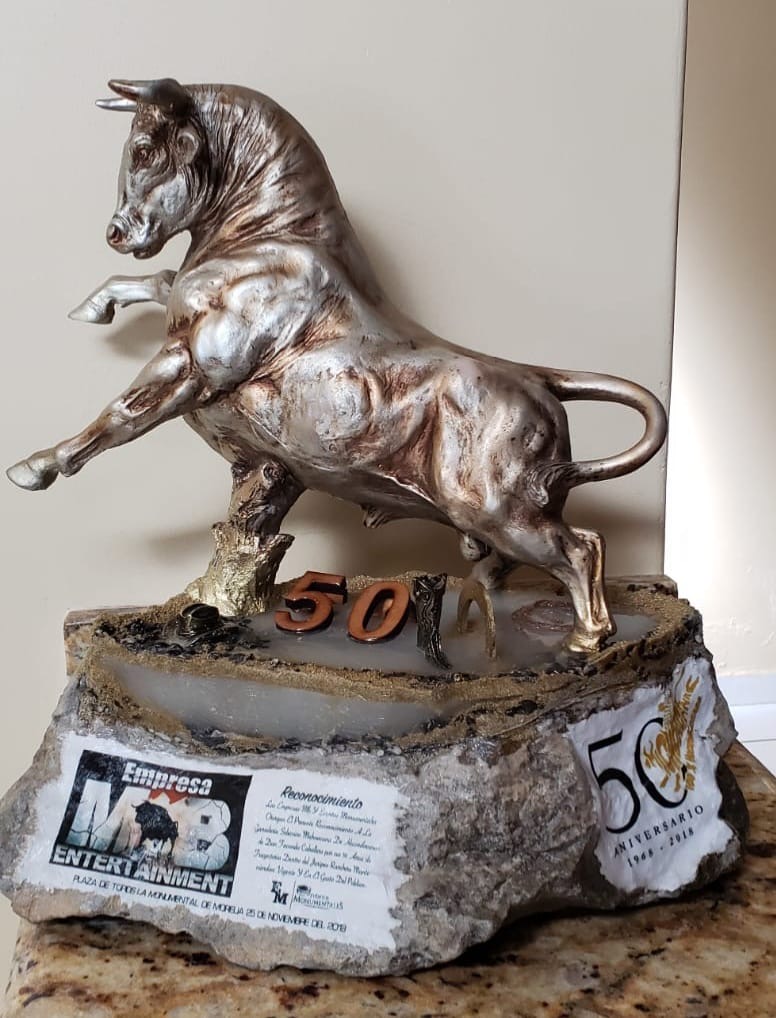 Reconocimiento 2018: placa o trofeo